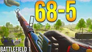 INSANE M95 CARBINE SNIPER BATTLEFIELD 1 Scout gameplay