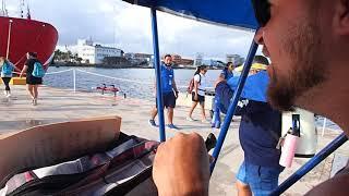 Making fun of the horn in Cozumel