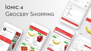 Ionic 4 Grocery App Starter - Enappd