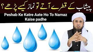 Peshab Ke Katare Aate Hoon To Namaz Kaise padhe | Mufti Tariq Masood