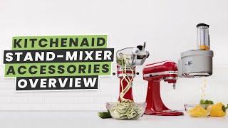 KitchenAid Stand Mixer Attachments | Accessories Overview