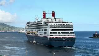 Borealis Departure in Ponta Delgada, Sao Miguel Azores Portugal - 05.08.2024 #CruiseShip