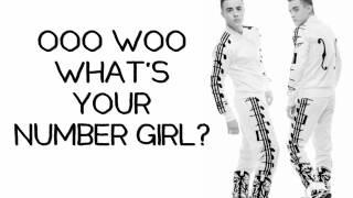 Jedward - What's your number (Lyrics)