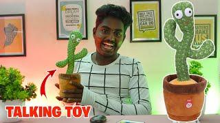 Dancing Cactus Unboxing | Fun Overloaded  | Tricks Tamizha #dancing #cactus #unboxing #taking #toys