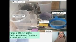 Tugas 1 - Online Training Basic Kefir - Peralatan Produksi Kefir