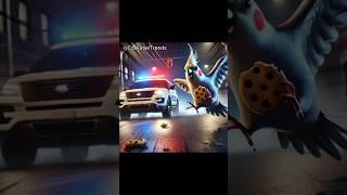 Rocky's Cookie Crisis to Police Chase | Ai Story #cockatielsinging #cockatiel #parrot #birds #cute