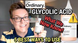 GLYCOLIC ACID Hacks - How To Use The Ordinary Glycolic Acid 7% Toning Solution