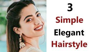 3 Very Easy Elegant Hairstyle - New & Easy Hairstyle | Hairstyle for Girls | hairstyles