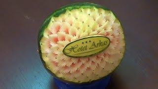 #78 Thai style carved watermelon for Arkas Hotel / Rzeźbiony arbuz w stylu tajskim dla Hotelu Arkas