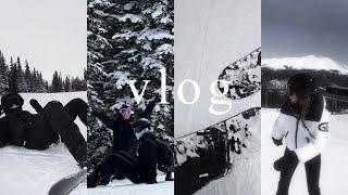 VLOG: snowboarding is hard...