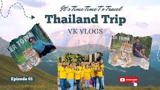 Thailand Trip️|Tiger Topia @Pattaya || VK VLOGS || Part 1