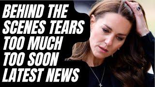 TEARS BEHIND THE SCENES - CATHERINE & THAT RETURN - LATEST #troopingthecolour #catherine #royal