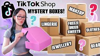 I Bought MYSTERY BOXES From TIKTOK SHOP... *Clothing, Beauty, Food + More*