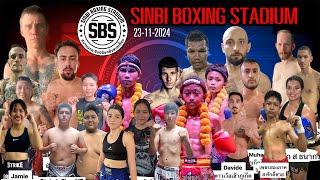 SINBIMuayThai Live Stream  Saturday, 23th November 2024