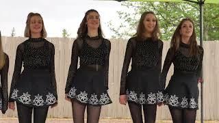 Three Drink Minimum and step dancers at Cheyenne Celtic Festival - Cheyenne, WY - June 8, 2024