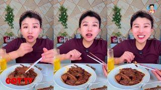 【SUB XiaoYu Mukbang】 MUKBANG SATISFYING 중국 음식 먹기。Xiaoyu subtitle。N05。050325。4