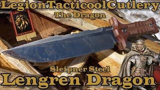 Lengren Dragon Combat Knife Sleipner Steel #combatknife #edc #knife #survivalknife #blade