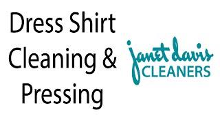 Laundering Your Dress Shirts from Janet Davis Dry Cleaners in Michigan