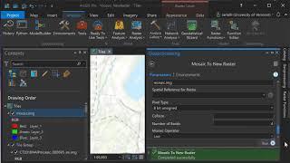 Image Mosaic to New Raster and Compression in ArcGIS Pro