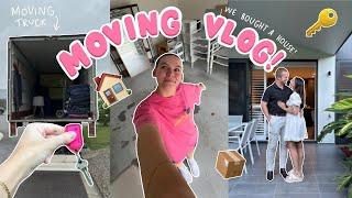 WE BOUGHT A HOUSE!  moving vlog!  packing, moving, organising the new house!