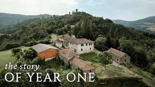 We kochten een verlaten boerderij in Italië - Een jaar vooruitgang