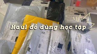 [UNBOXING] Haul đồ dùng học tập trên shopee️ // Unboxing back to school 2023 // Dieuxinhh