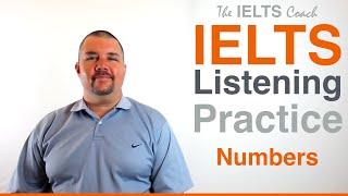 IELTS Listening Practice - Listening Test - Numbers