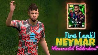 OMG First Look & Impression Of *NEW NEYMAR JR* | Goals, Skills | Special Celebration | eFootball25