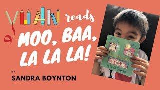 Yuan reads | Moo, Baa, LaLaLa! by Sandra Boynton