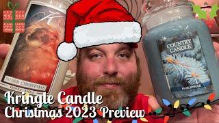 Kringle Candle Christmas 2023 Preview | Country Candle & More | Launching September 7!