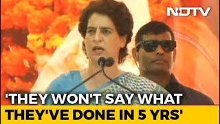 Election 2019: BJP Obsessed With My Family, Says Priyanka Gandhi