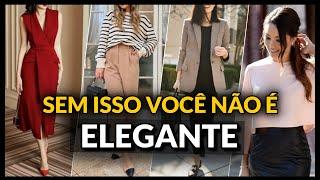 5 Itens que NÃO pode Faltar no seu Armário se Você Quer um Estilo Elegante