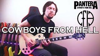 Pantera - Cowboys From Hell - Solo Cover by Ignacio Torres