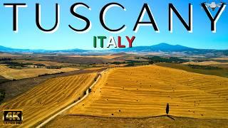 Tuscany Italy - 4K Drone Cinematic Scenery Travel Vlog - Relaxing Music Video