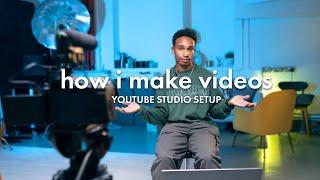 YouTube Studio Setup | How I Make My Videos