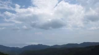 View from Shiretoko pass at Kunashir