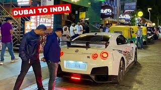 GTR FROM DUBAI in INDIA | CRAZY LOUD CAR and REACTIONS