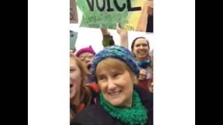 Emma Watson Instragram video from the Women's March on Washington
