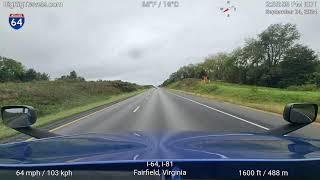 BigRigTravels LIVE: Brookville PA-Elizabethtown PA-Hershey PA to Fairfield VA (9/24/24)