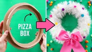 5 DIY Christmas Decorations (Easy and cute and cheap!)