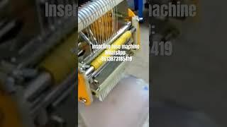 Fuse inserting fuse into tube machine #display #pyrotechnics #pyroworld #manufacturing #fireworks