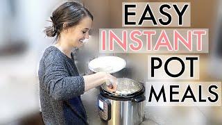 4 EXTREMELY EASY & AFFORDABLE INSTANT POT MEALS // SIMPLY ALLIE