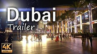 Dubai, a modern city on the Persian Gulf, Trailer / Dubai UAE / 4K