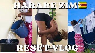 A REALISTIC DAY In Harare Zimbabwe ( mvura day, loadshedding | 2024 reset