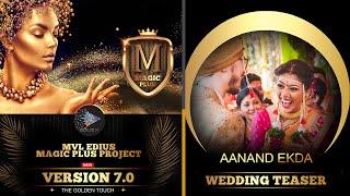 Edius Marathi Wedding Teaser II Promo  II Aanand EkdaTheme II MVL  Edius Magic Plus V 7