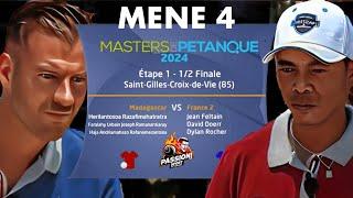 MASTERS DE PÉTANQUE 2024  - Mène 4 - Étape 1 - Madagascar VS France