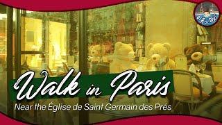 Walk in Paris | BGV / Weekend, take for a walk through tranquil streets / 주말, 파리의 조용한 골목길 산책