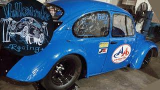 Super Stock VW drag 2276cc testing