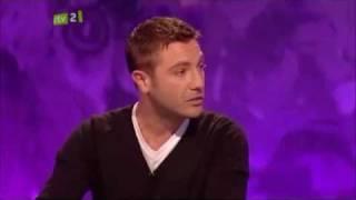 Gino talking about following girls on twitter on Celebrity Juice