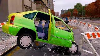 GTA 4 Crash Testing Real Car Mods #56